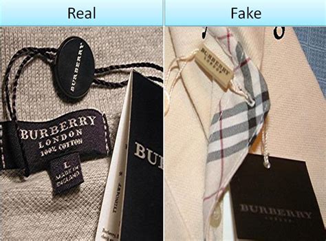 how to tell fake burberry clothing|do all burberry buttons say.